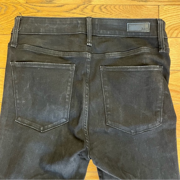 Abercrombie Simone High Rise Super Skinny  Stretch Black Jeans - Picture 5 of 6